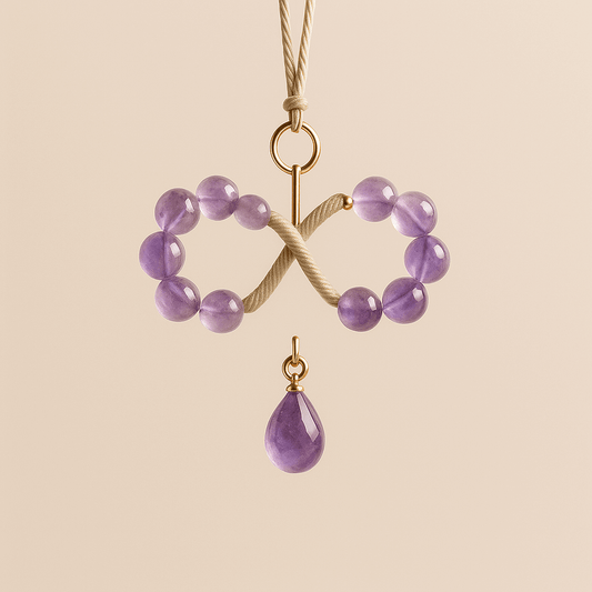 Amethyst Crystal Ornament