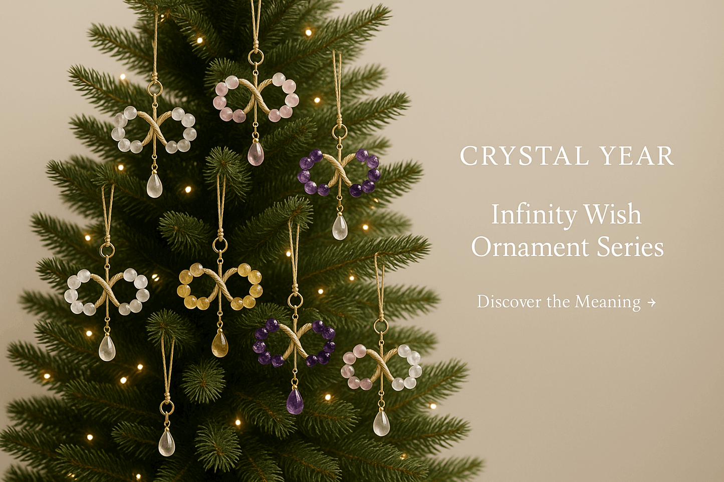 Amethyst Crystal Ornament
