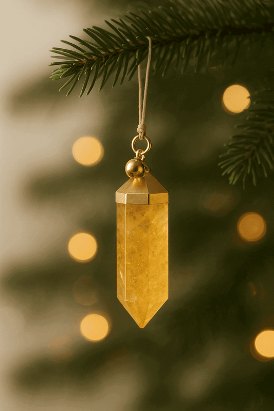 Radiant Citrine Energy Crystal Tower – A