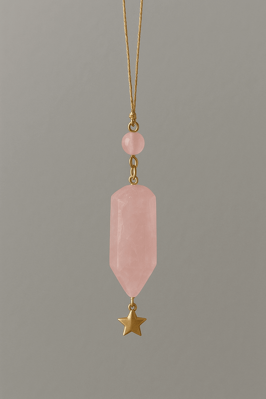 Rose Quartz “Love & Harmony” Crystal Tower – B